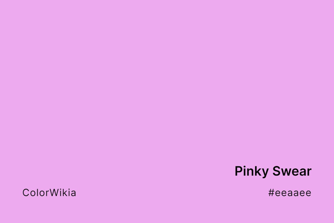 pinky swear color eeaaee