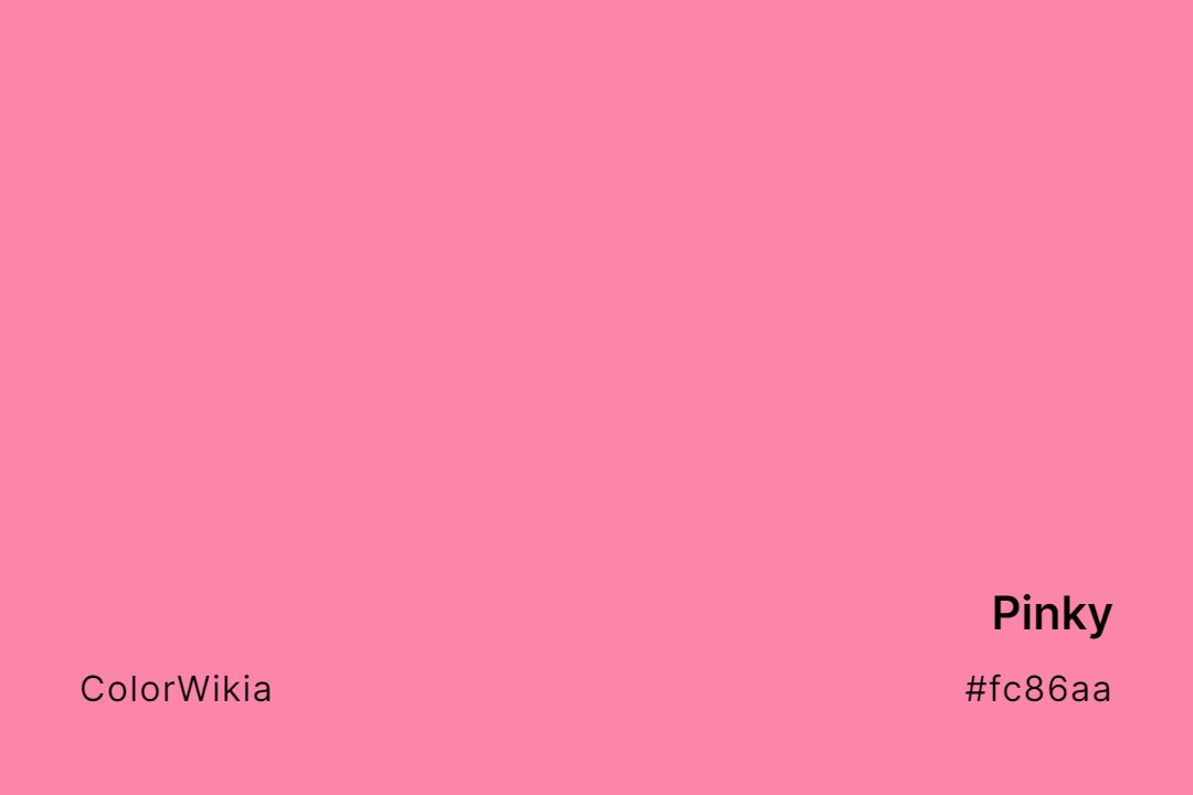 pinky color fc86aa