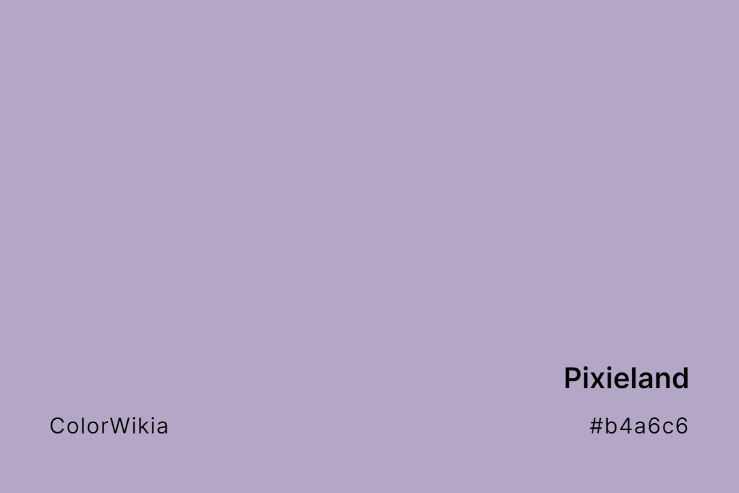 Pixieland Color – #b4a6c6: Codes and Complete Breakdown