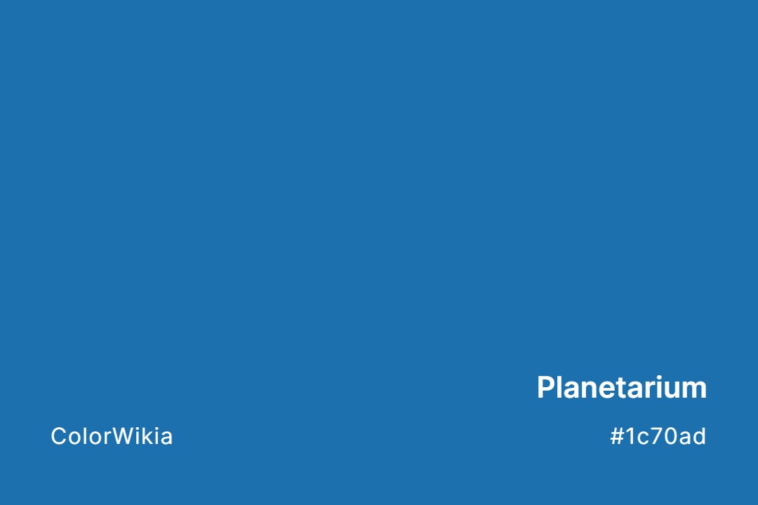 Planetarium Color – #1c70ad: Codes and Complete Breakdown