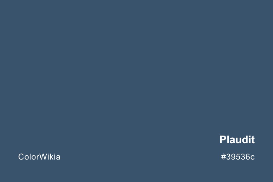 Plaudit Color – #39536c: Codes and Complete Breakdown