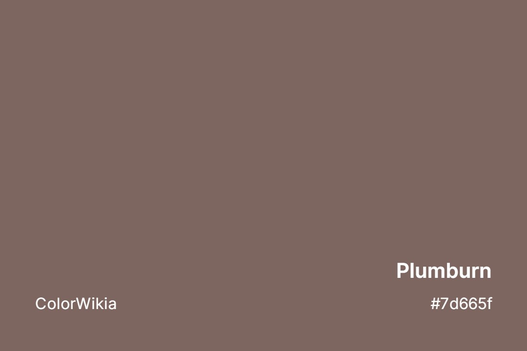 Plumburn Color – #7d665f: Codes and Complete Breakdown