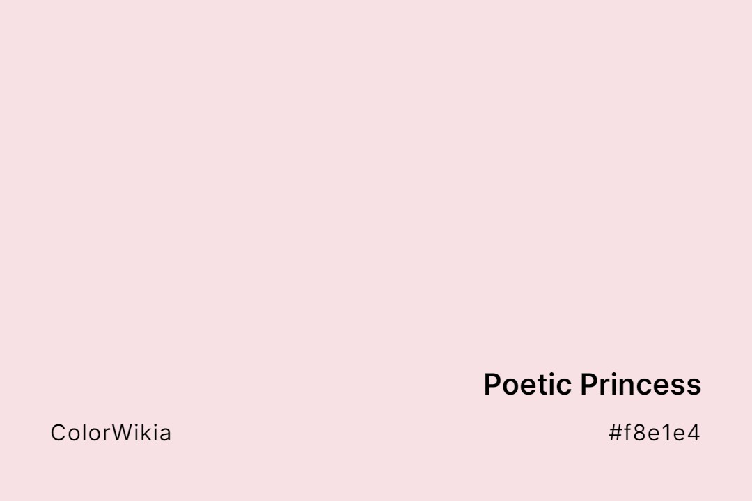poetic princess color f8e1e4