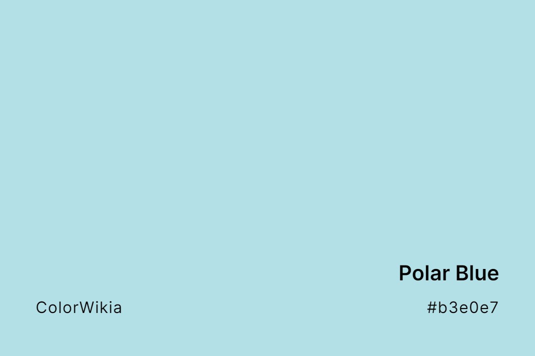 Polar Blue Color – #b3e0e7: Codes and Complete Breakdown