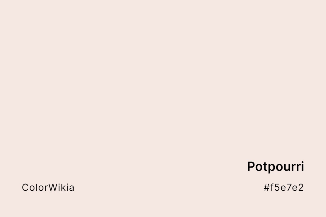potpourri color f5e7e2