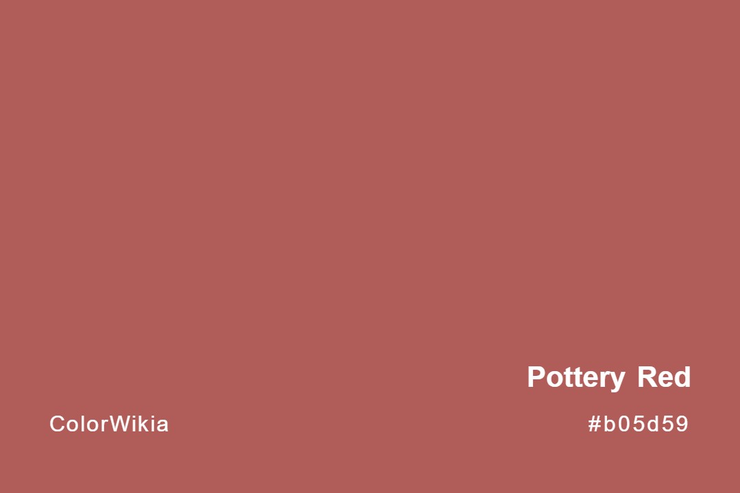 Pottery Red Color – #b05d59: Codes and Complete Breakdown