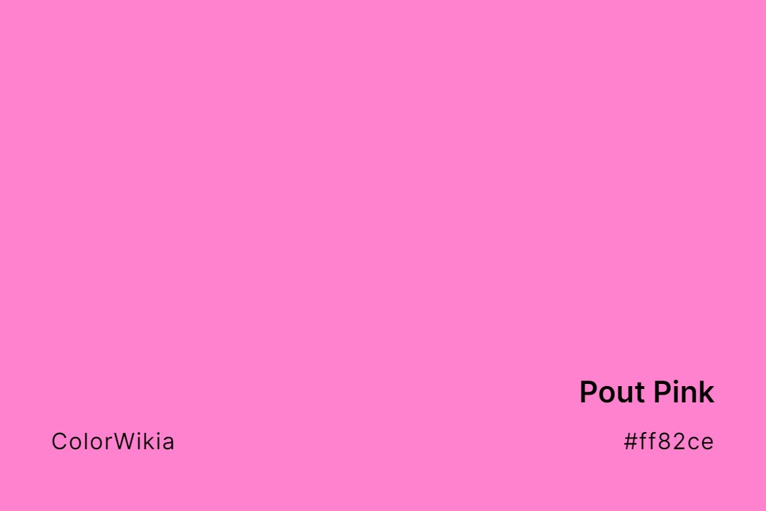 Pout Pink Color – #ff82ce: Codes and Complete Breakdown