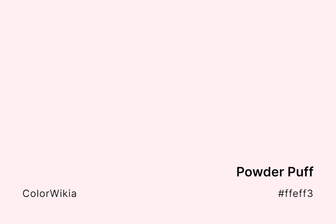 powder puff color ffeff3