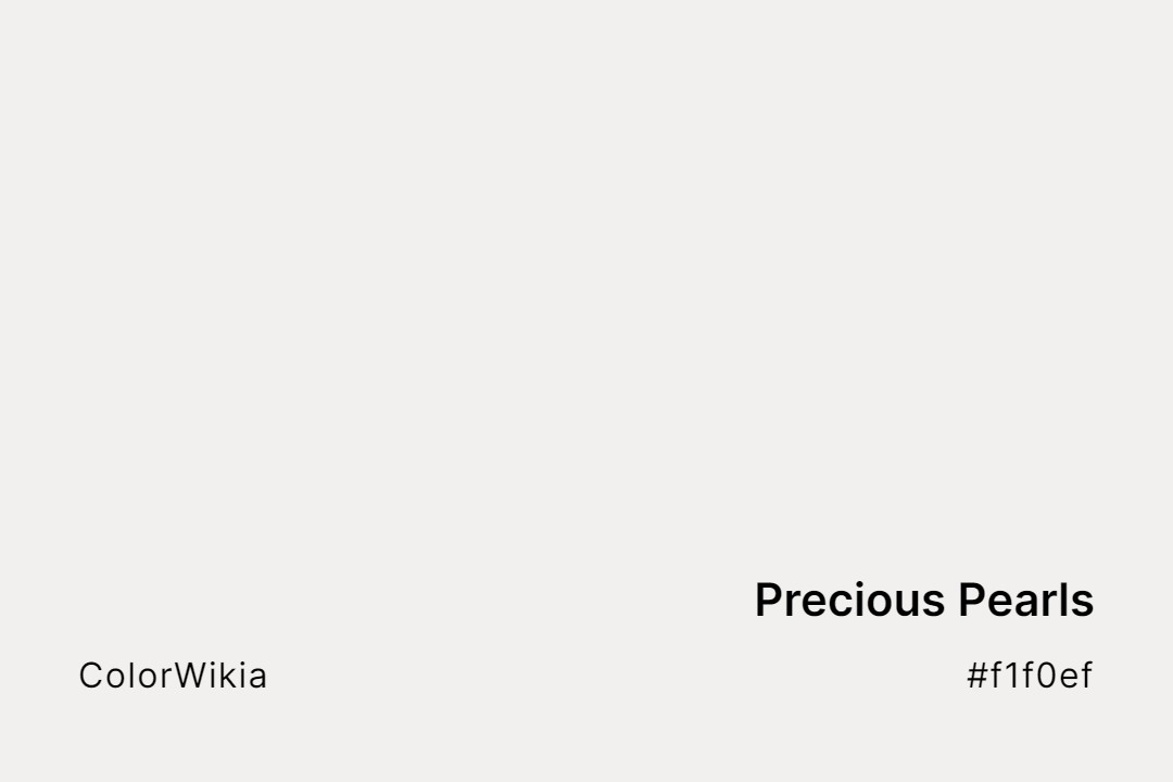 precious pearls color f1f0ef