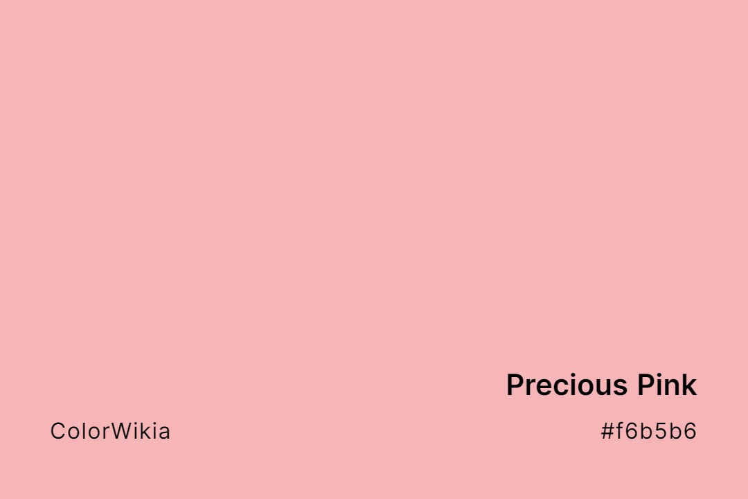 Precious Pink Color – #f6b5b6: Codes and Complete Breakdown