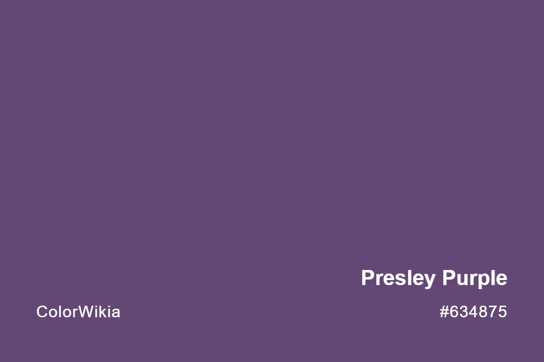 Presley Purple Color – #634875: Codes and Complete Breakdown