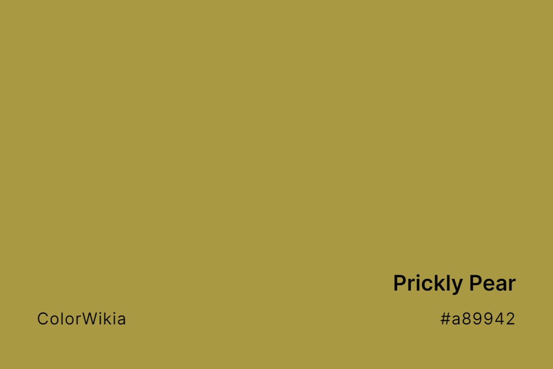 Prickly Pear Color – #a89942: Codes and Complete Breakdown