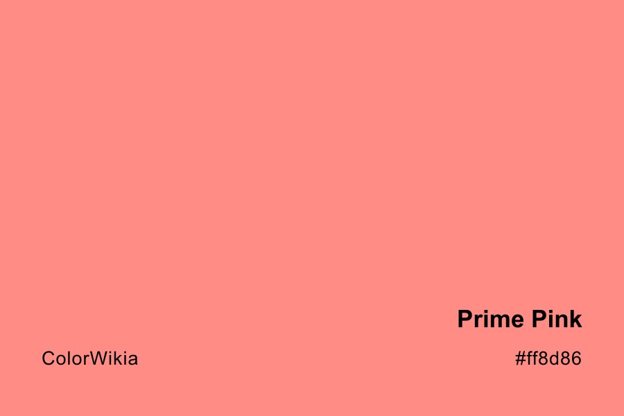 Prime Pink Color – #ff8d86: Codes and Complete Breakdown
