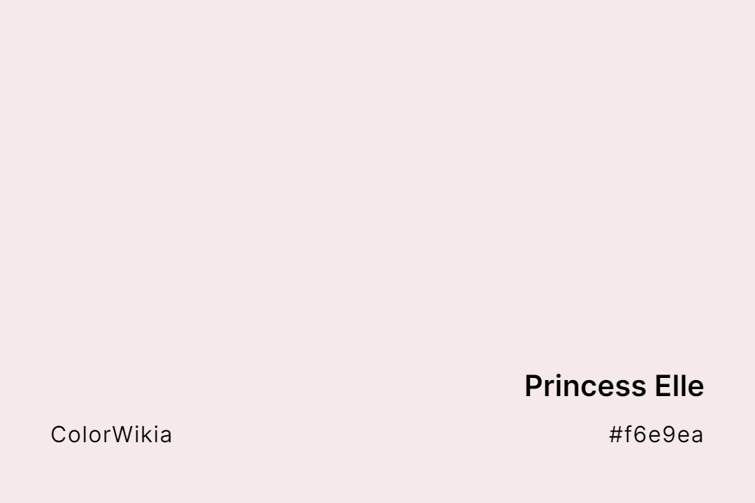 Princess Elle Color – #f6e9ea: Codes and Complete Breakdown