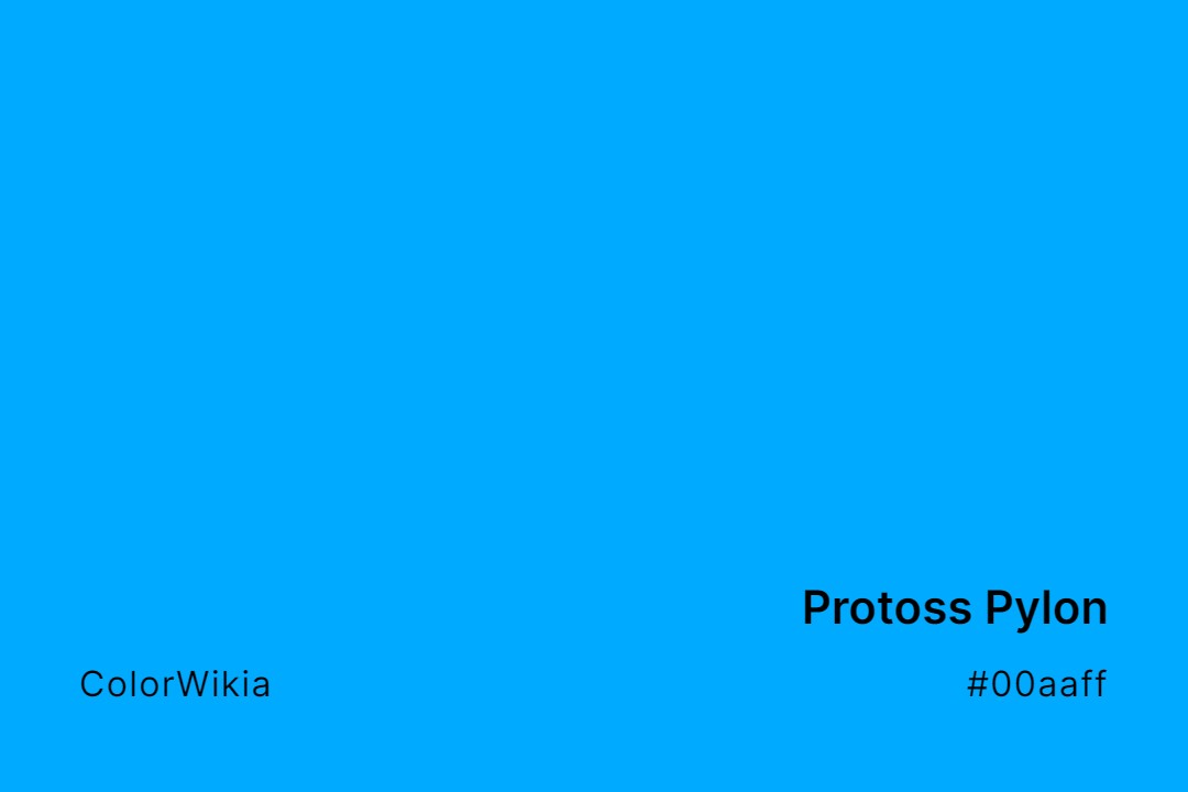 Protoss Pylon Color – #00aaff: Codes and Complete Breakdown