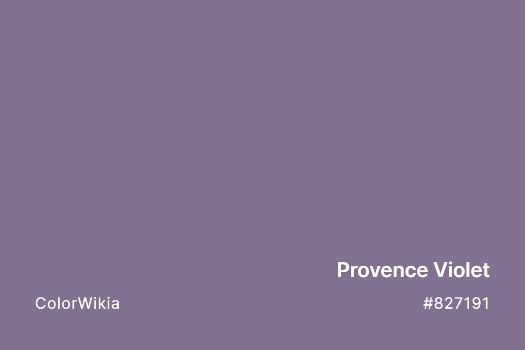 provence violet color 827191