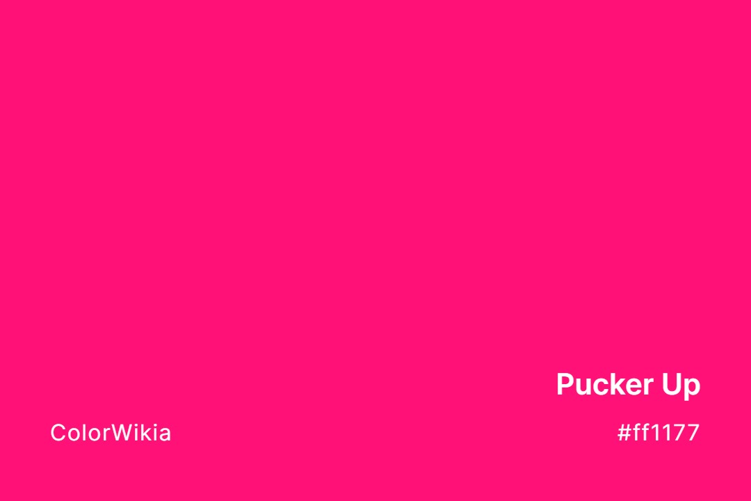 Pucker Up Color – #ff1177: Codes and Complete Breakdown