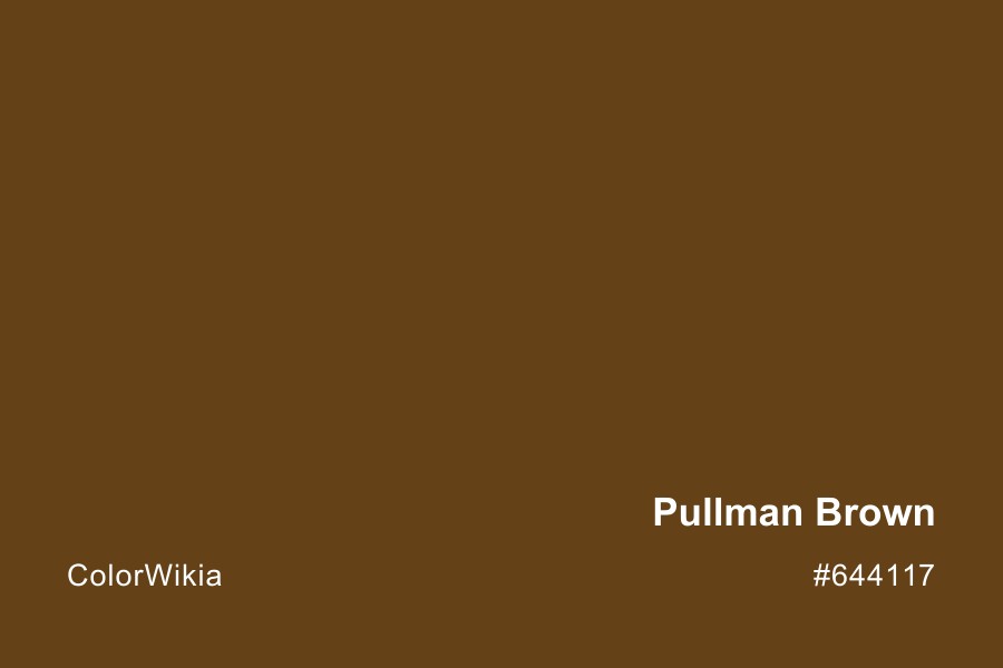 Pullman Brown Color – #644117: Codes and Complete Breakdown