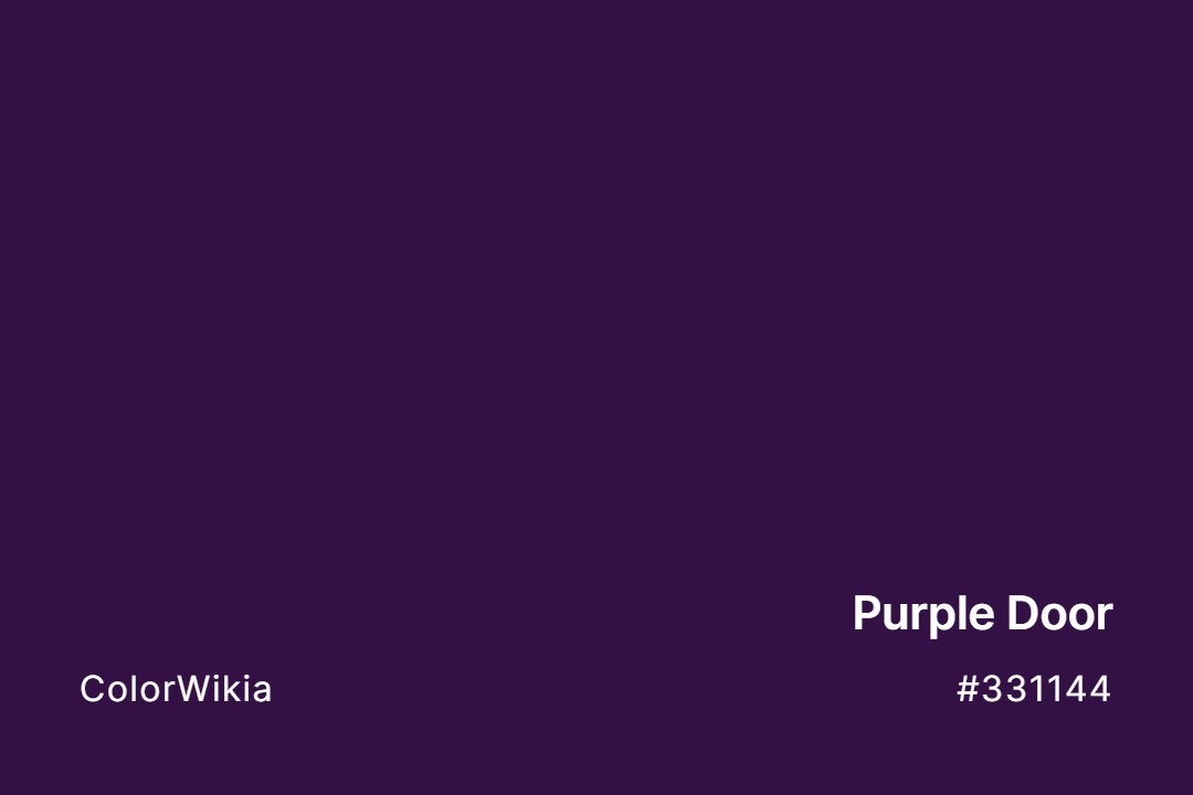 purple door color 331144