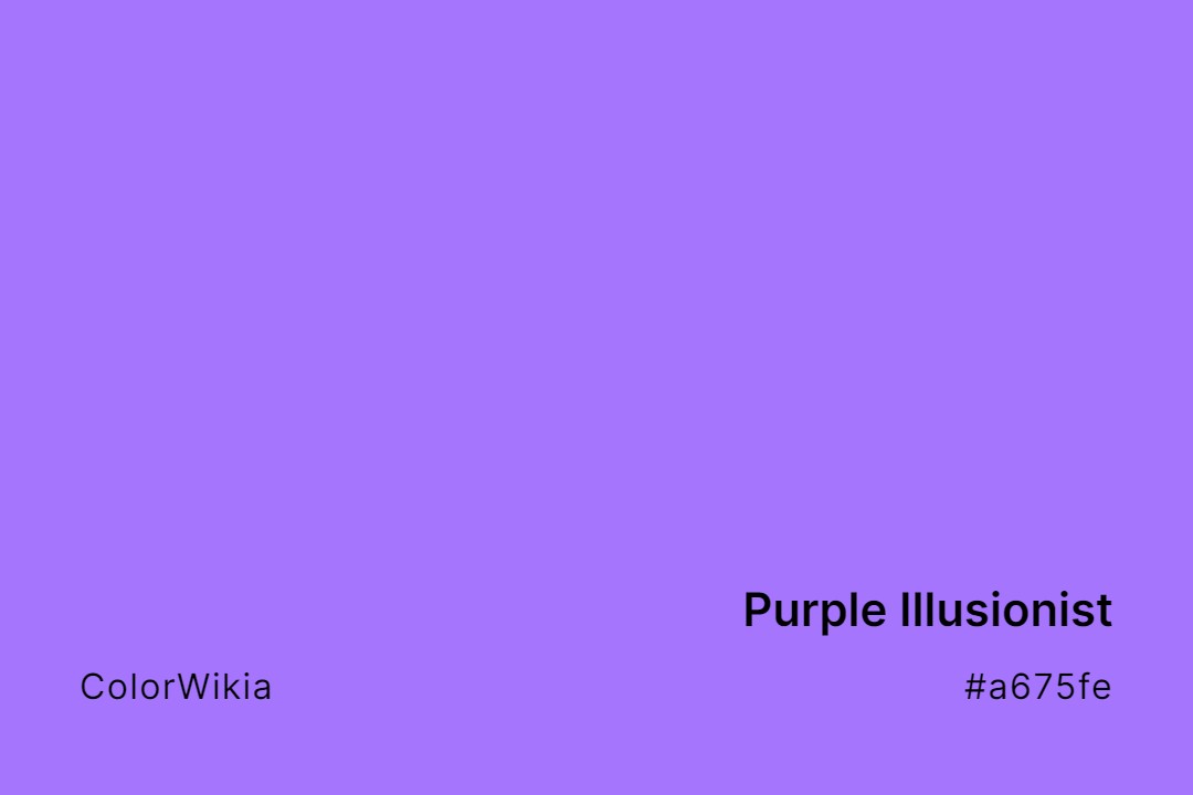 Purple Illusionist Color – #a675fe: Codes and Complete Breakdown