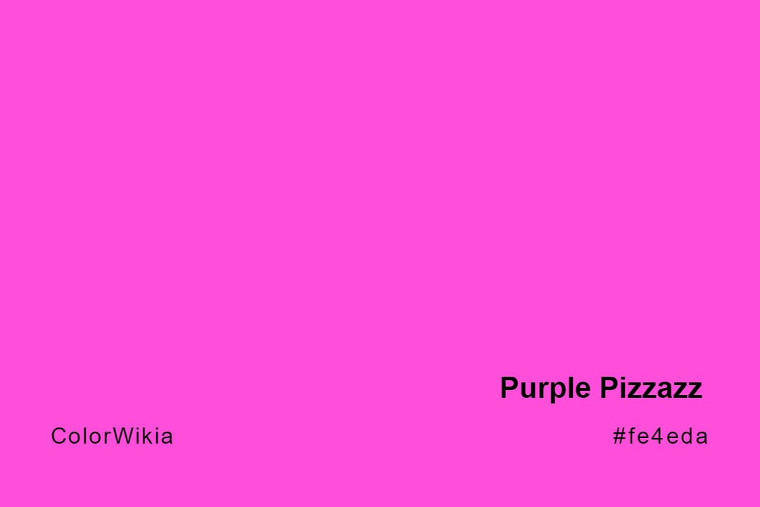Purple Pizzazz Color – #fe4eda: Codes and Complete Breakdown