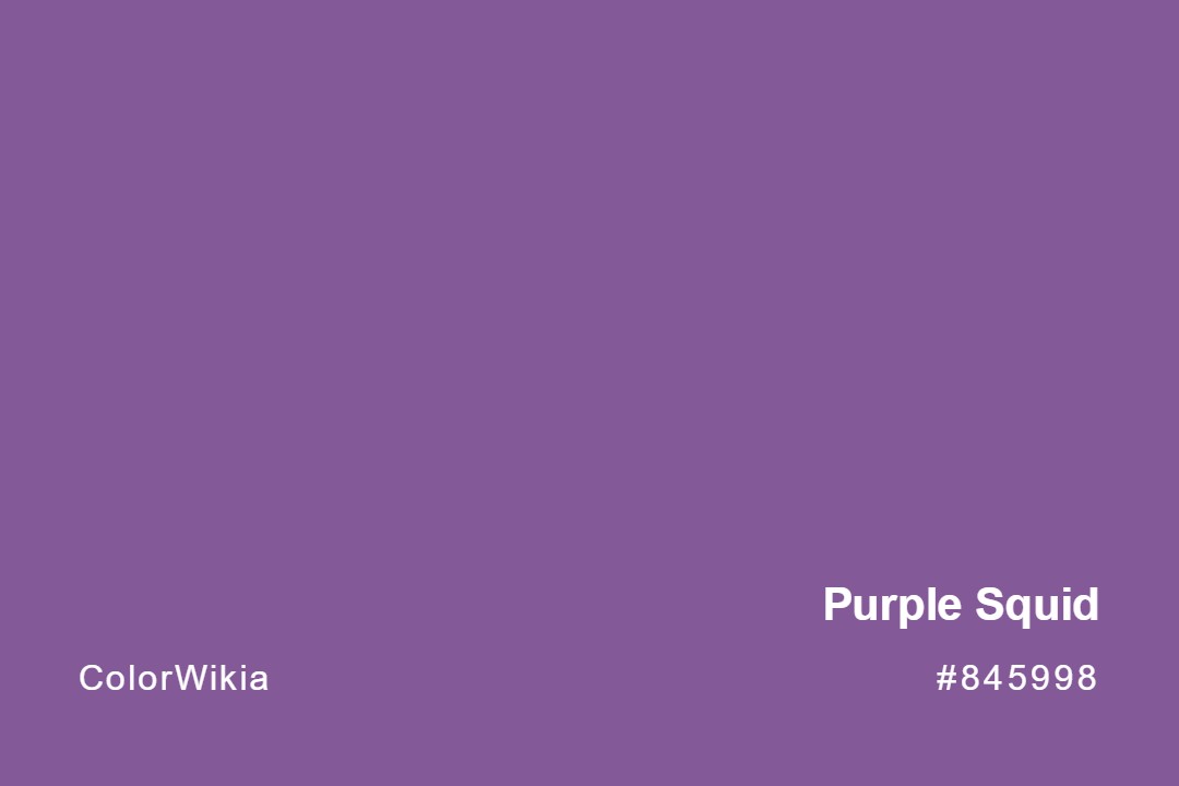 Purple Squid Color – #845998: Codes and Complete Breakdown