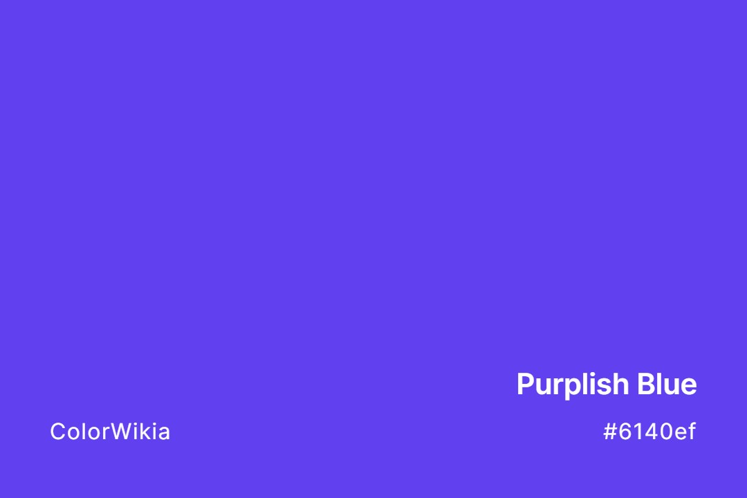 Purplish Blue Color – #6140ef: Codes and Complete Breakdown