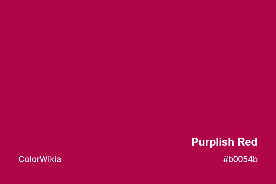 Purplish Red Color – #b0054b: Codes and Complete Breakdown