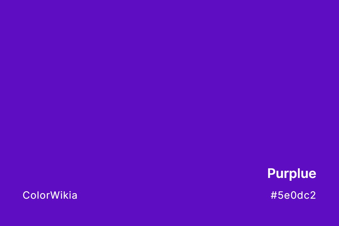 Purplue Color – #5e0dc2: Codes and Complete Breakdown