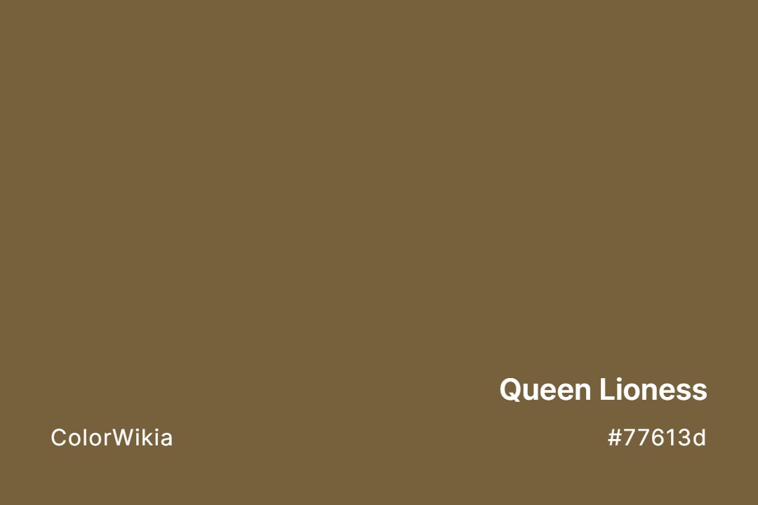queen lioness color 77613d
