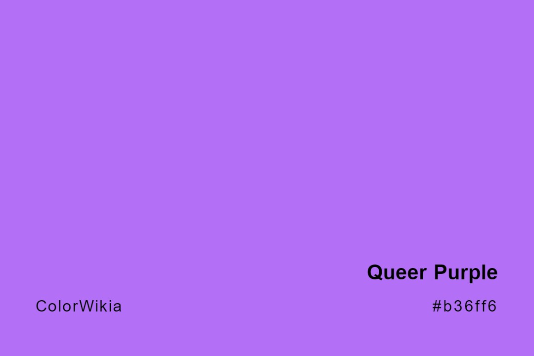 Queer Purple Color – #b36ff6: Codes and Complete Breakdown