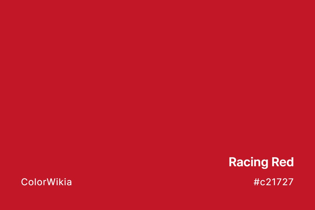 Racing Red Color – #c21727: Codes and Complete Breakdown