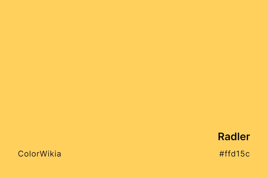 Radler Color – #ffd15c: Codes and Complete Breakdown