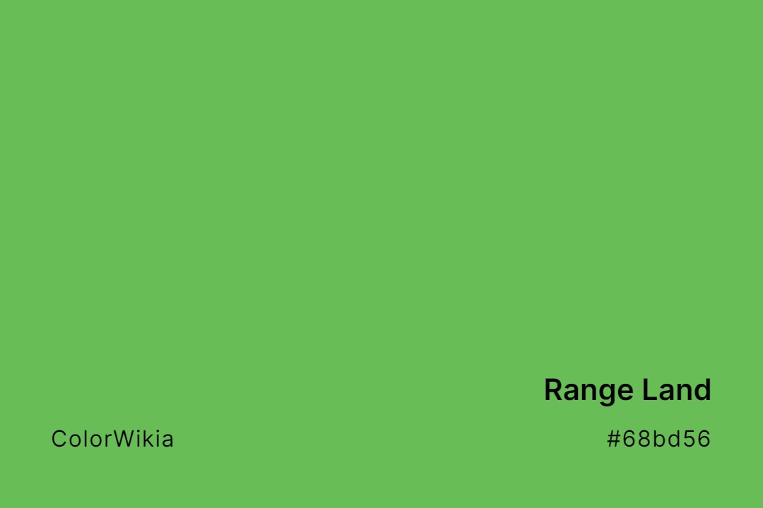 range land color 68bd56