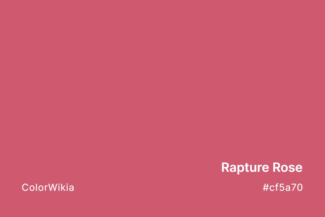 Rapture Rose Color – #cf5a70: Codes and Complete Breakdown