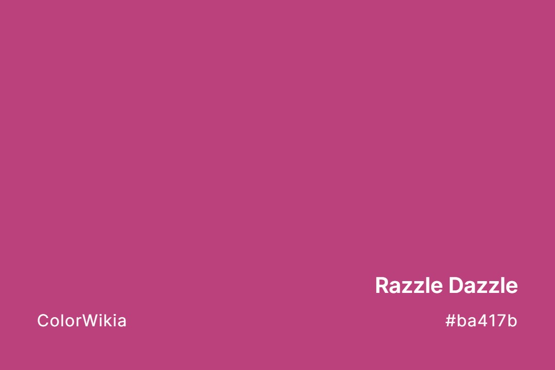 razzle dazzle color ba417b