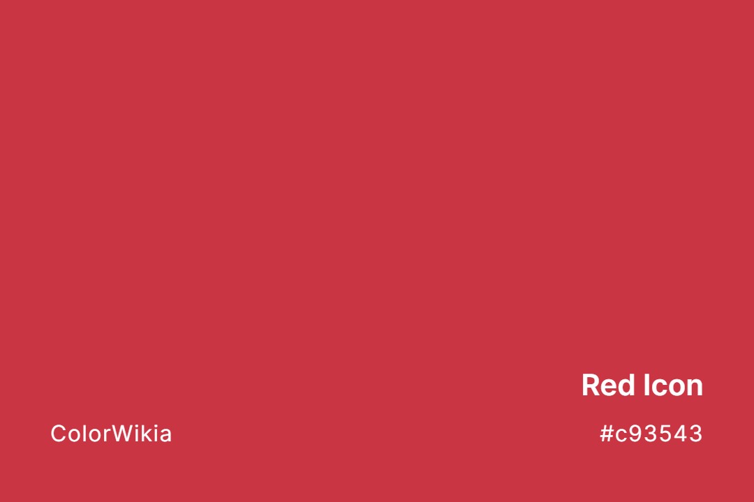 Red Icon Color – #c93543: Codes and Complete Breakdown