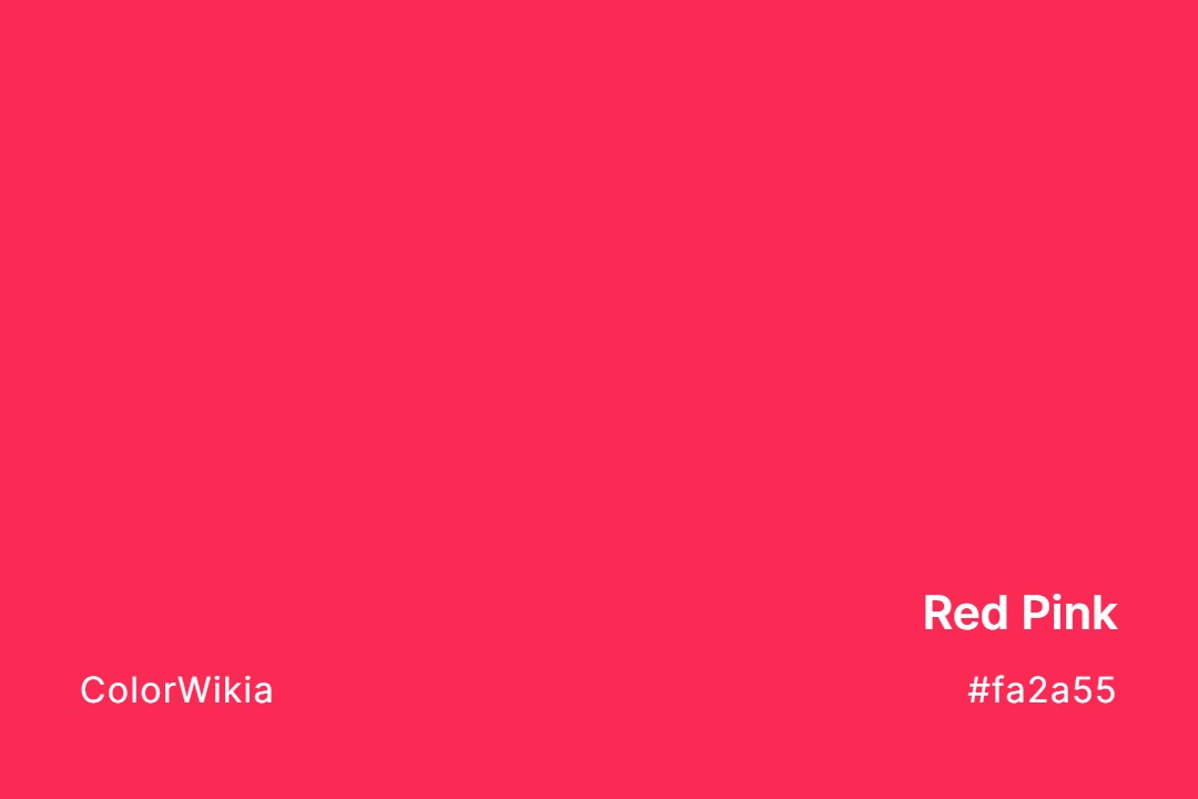 Red Pink Color – #fa2a55: Codes and Complete Breakdown