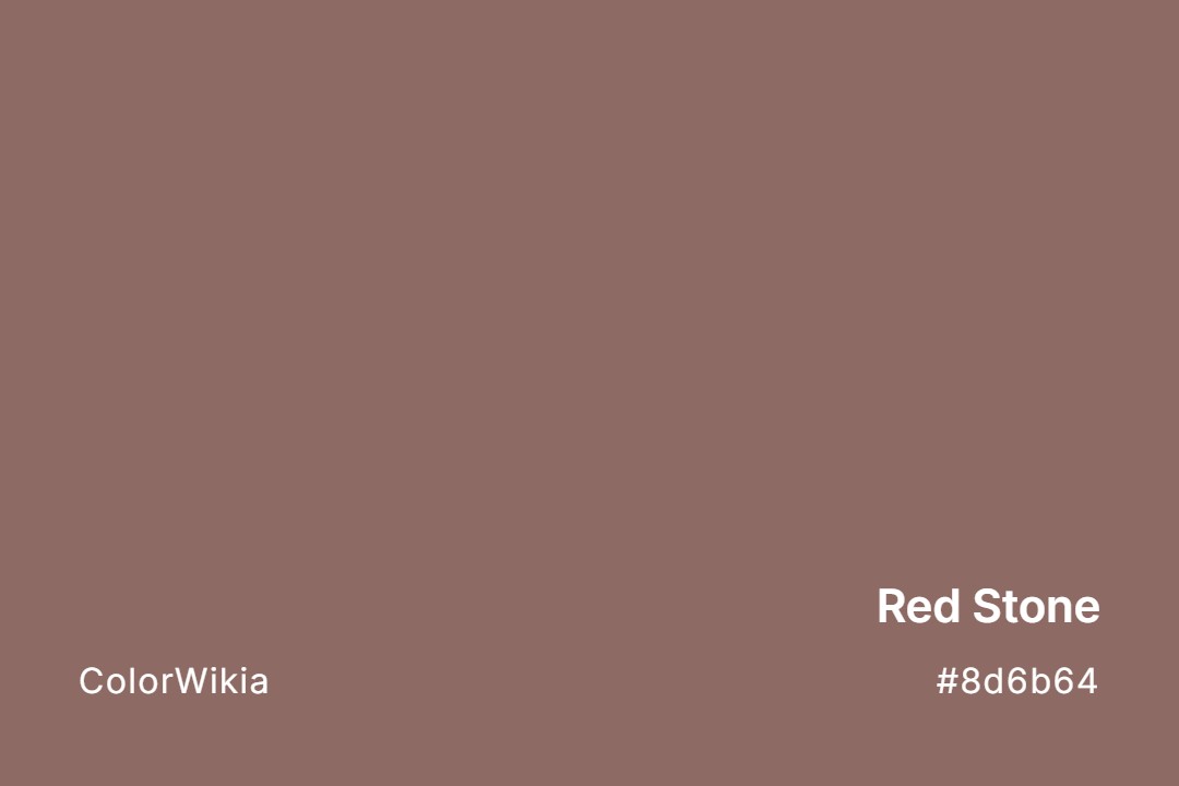 Red Stone Color – #8d6b64: Codes and Complete Breakdown
