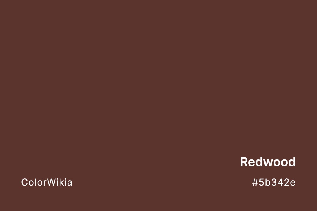 redwood color 5b342e