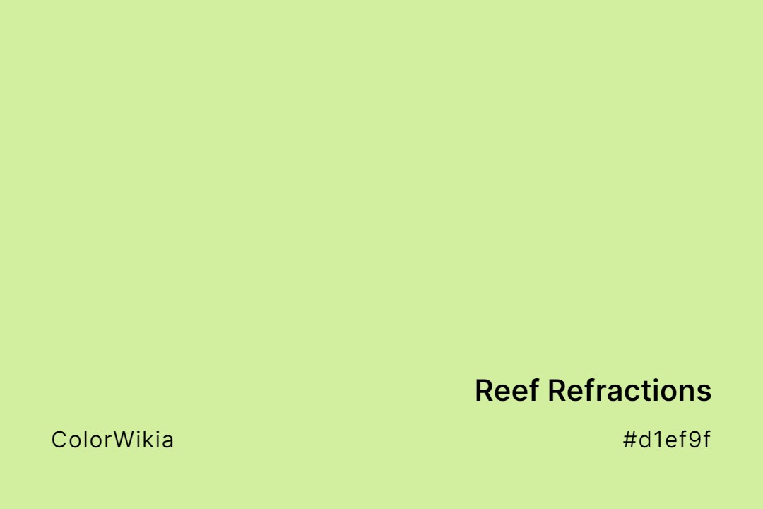 reef refractions color d1ef9f