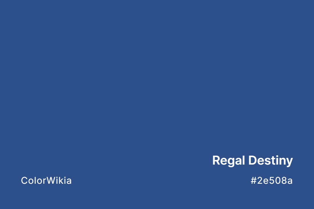 Regal Destiny Color – #2e508a: Codes and Complete Breakdown