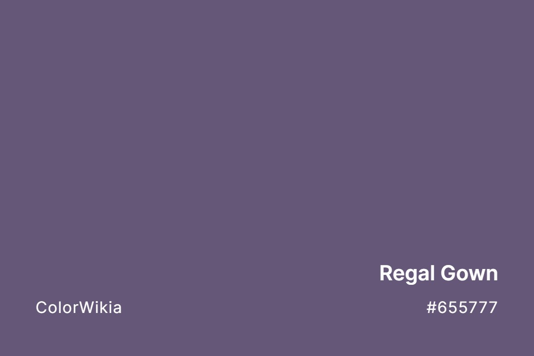 regal gown color 655777