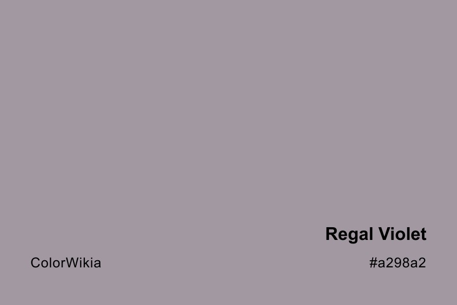 regal violet color a298a2