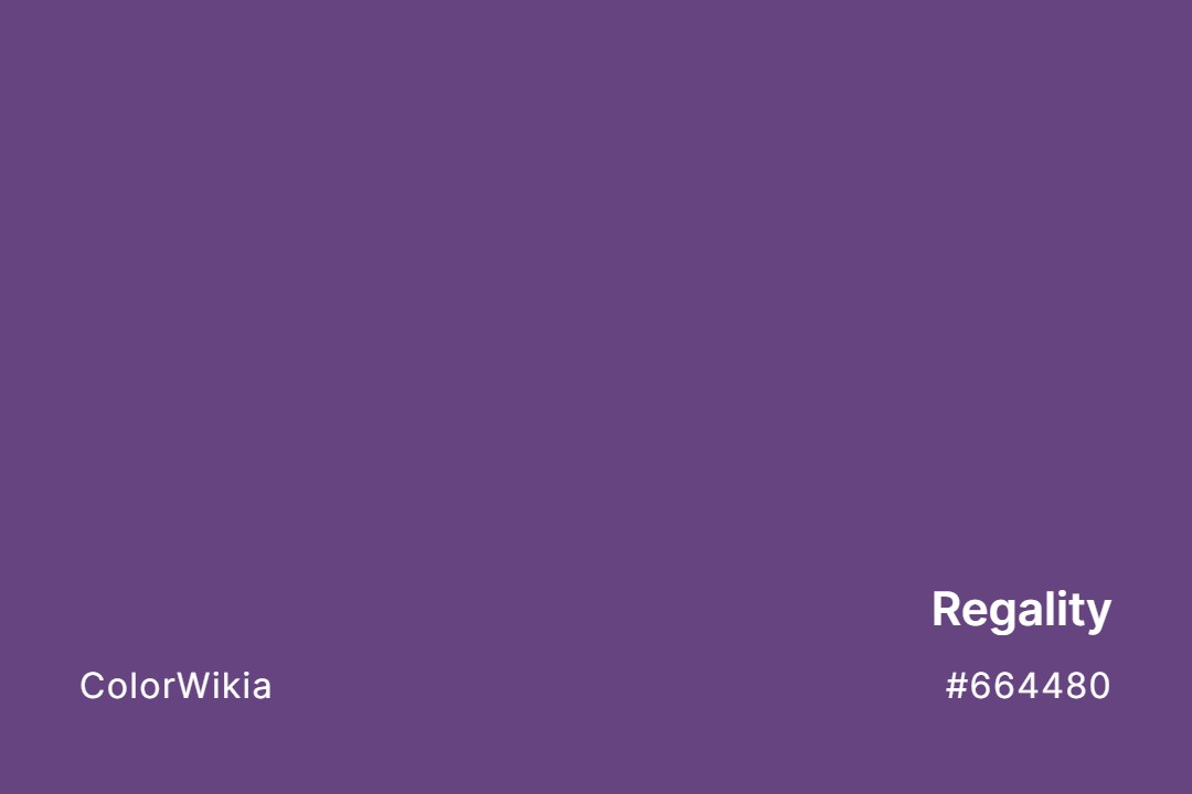 Regality Color – #664480: Codes and Complete Breakdown