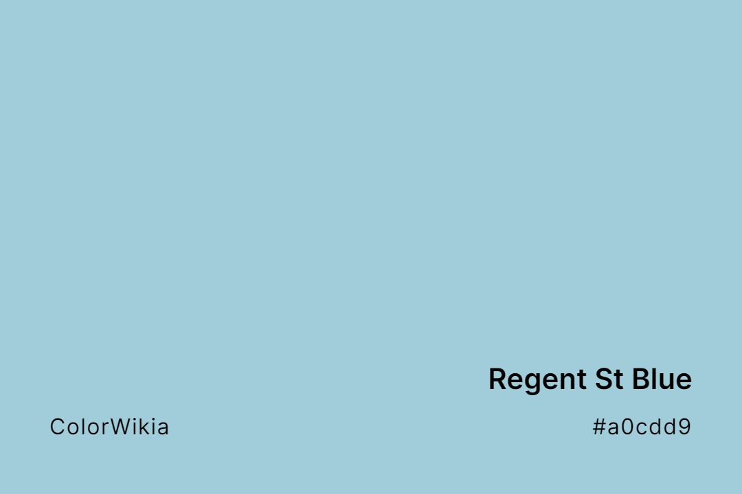 regent st blue color a0cdd9