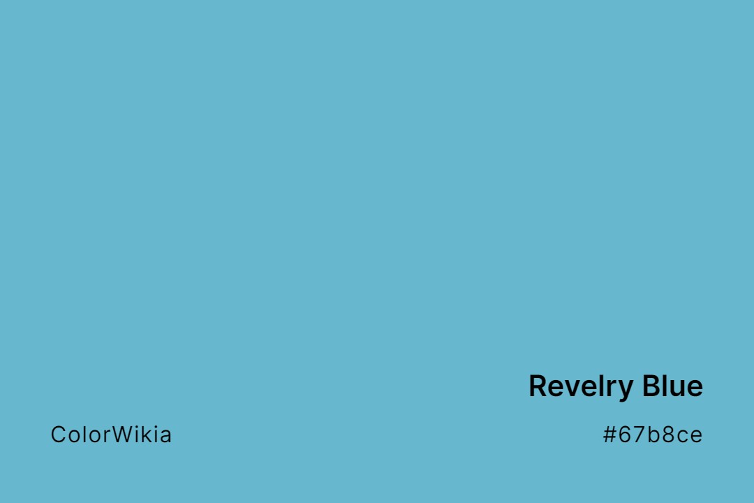 Revelry Blue Color – #67b8ce: Codes and Complete Breakdown