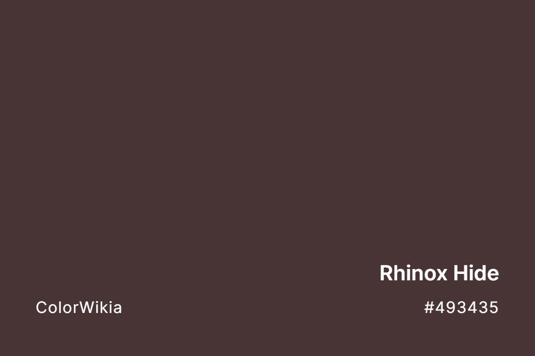 rhinox hide color 493435