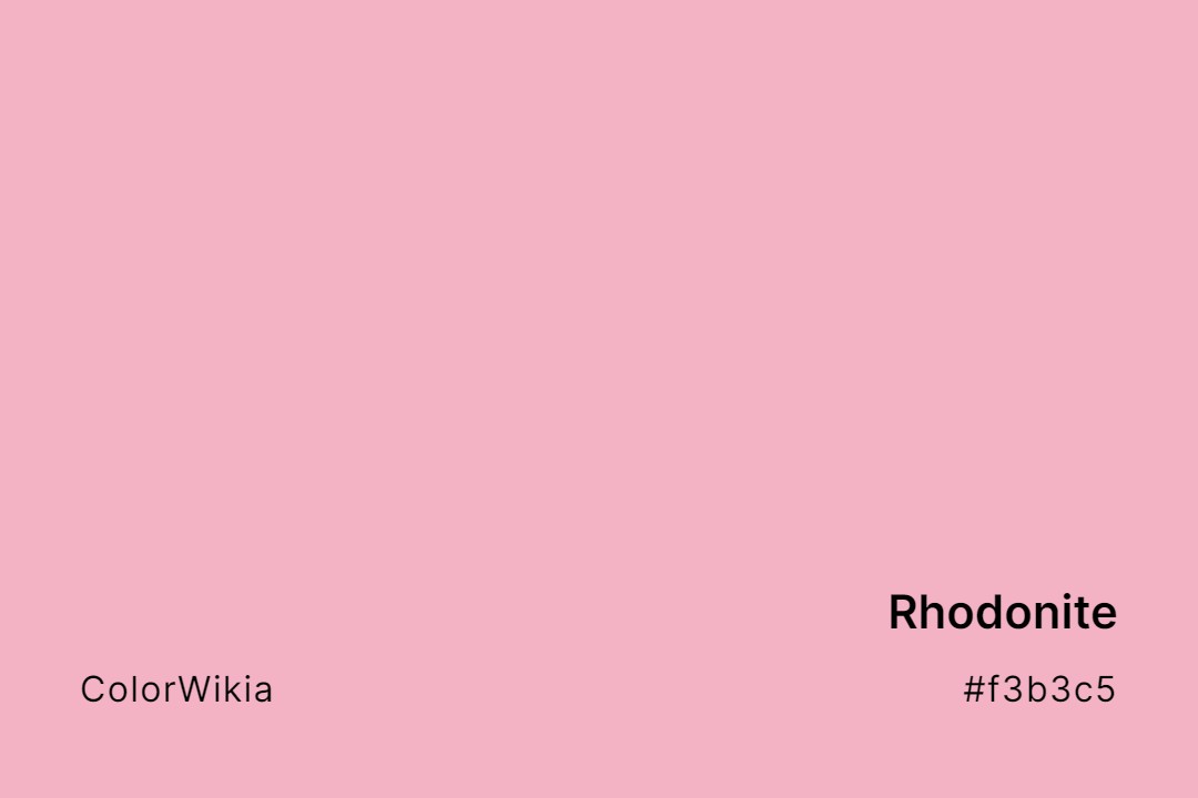 rhodonite color f3b3c5