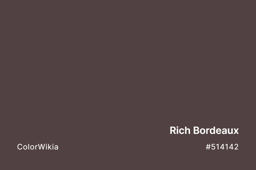 rich bordeaux color 514142